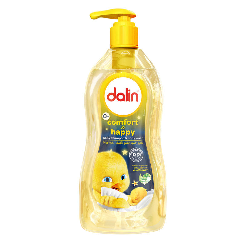 Dalin Comfort and Happy baby shampoo and body wash 700ml