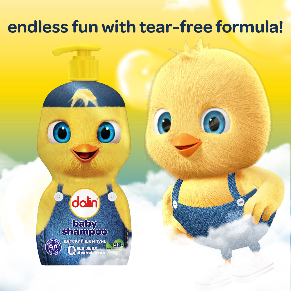 Dalin Baby Shampoo Chick Bottle 500ml