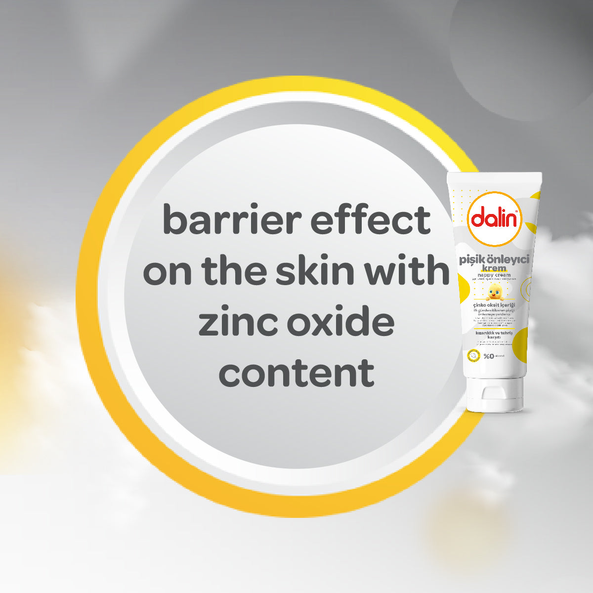 Dalin Diaper Rash Cream 100ml tube