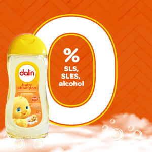 Dalin Baby Shampoo with Chamomile Extract 200ml bottle
