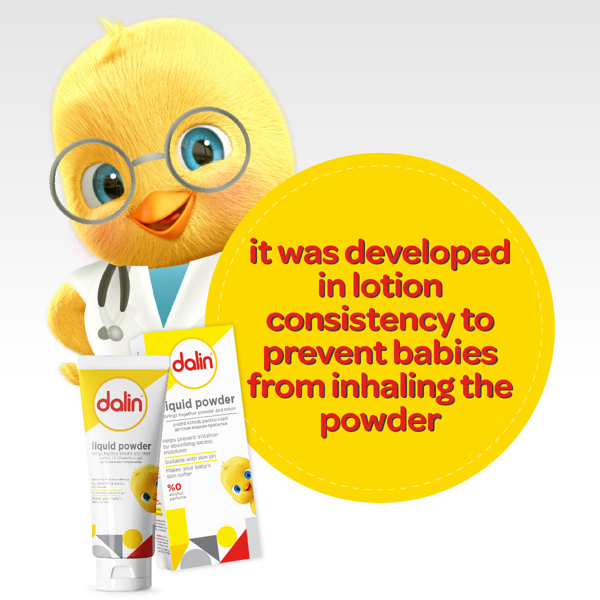 Dalin Baby Liquid Powder Classic 100ml bottle