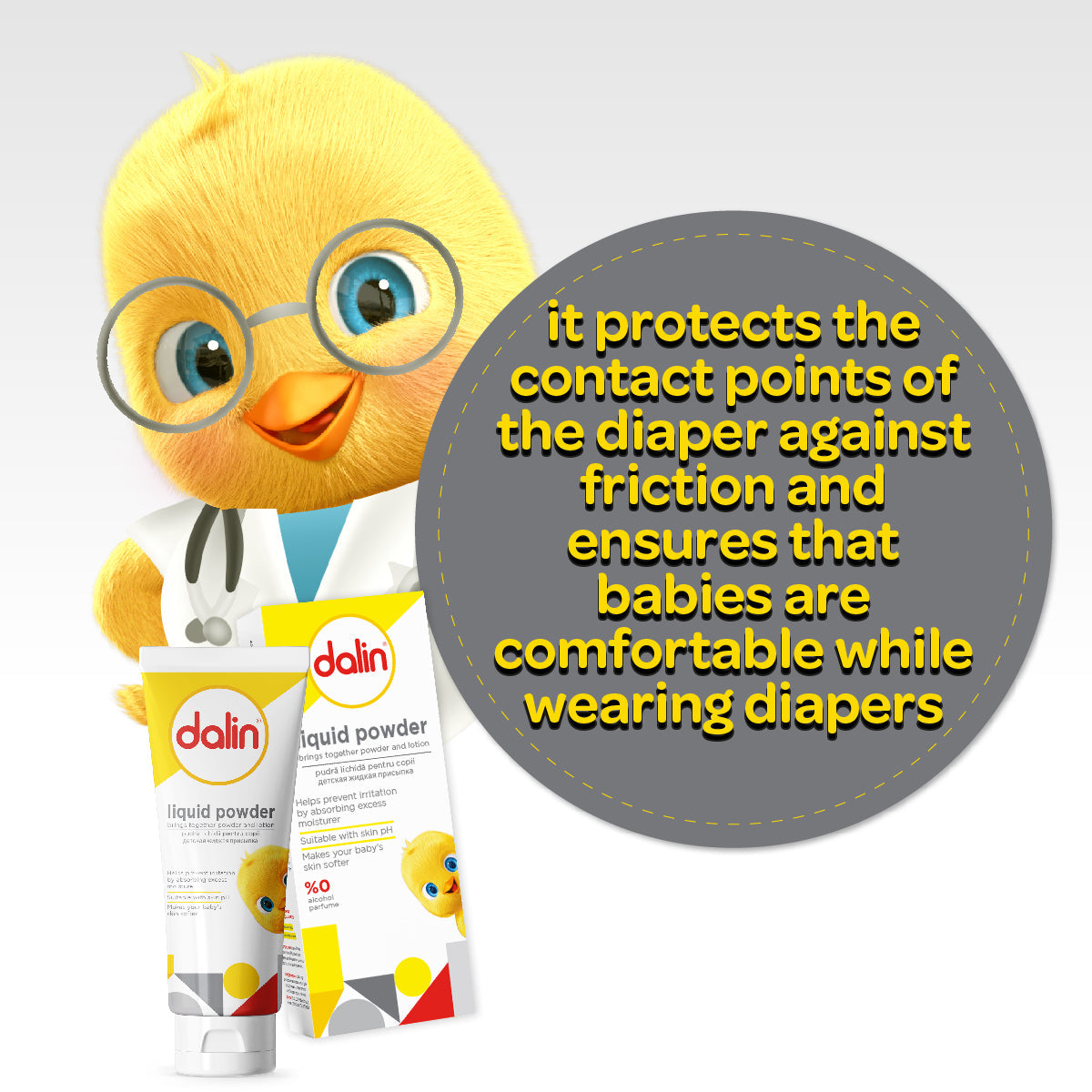 Dalin Baby Liquid Powder Classic 100ml bottle