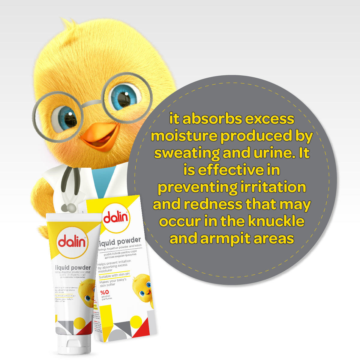 Dalin Baby Liquid Powder Classic 100ml bottle