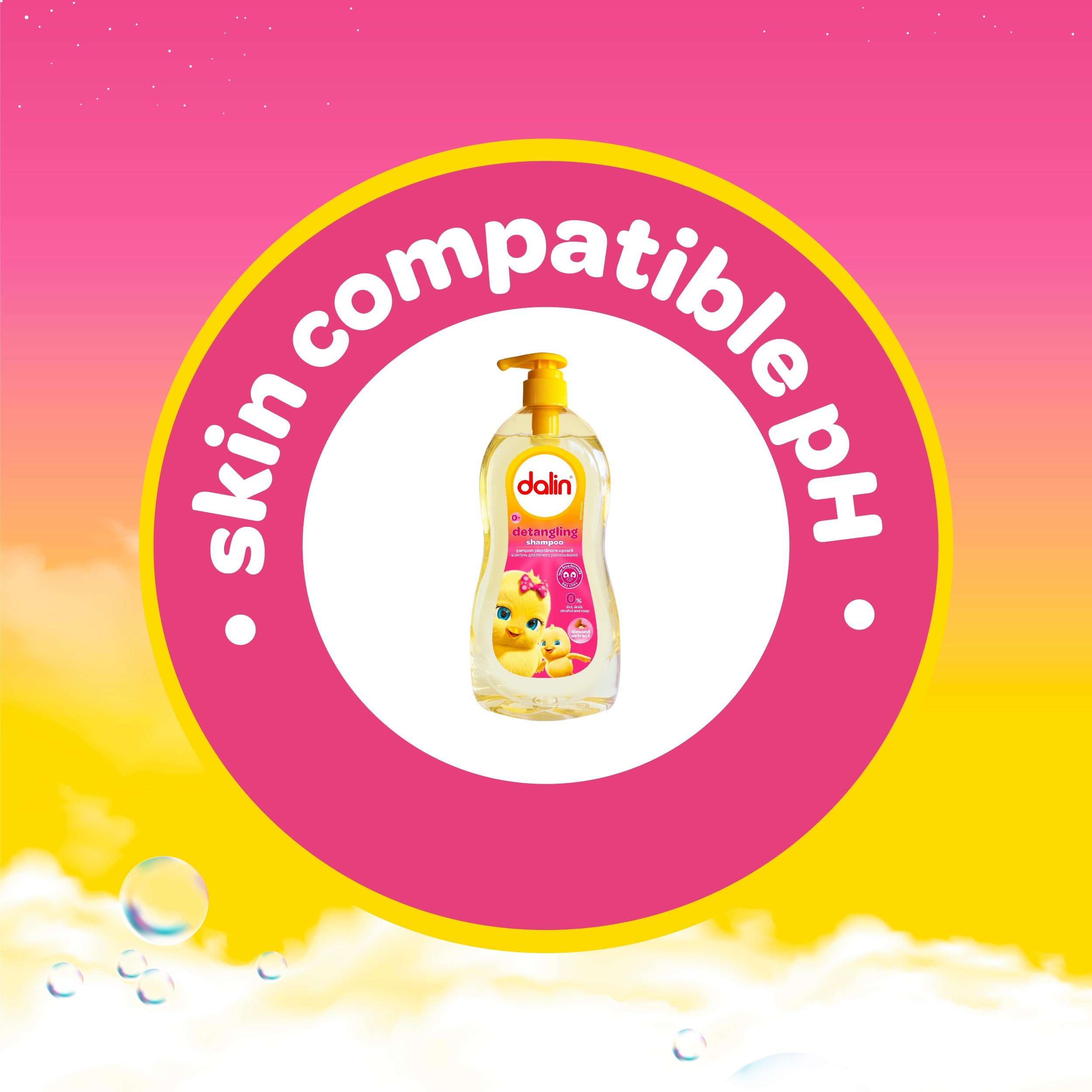 Dalin Baby Detangling Shampoo 700ml bottle